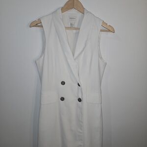 Forever 21 White Blazer Dress